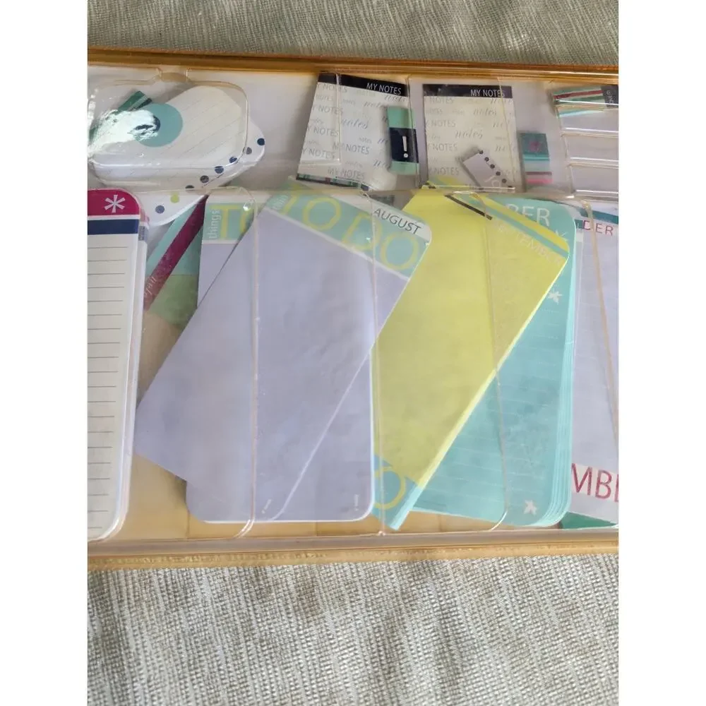 COLORBOK YEAR'S WORTH OF LIST PADS Over 35 Pieces: magnetic bookmarks stationery